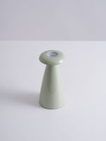 Noko Rechargeable Mushroom Table Lamp in Ceramic Finish