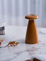 Noko Rechargeable Mushroom Table Lamp in Ceramic Finish