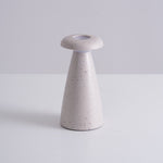Noko Rechargeable Mushroom Table Lamp in Ceramic Finish