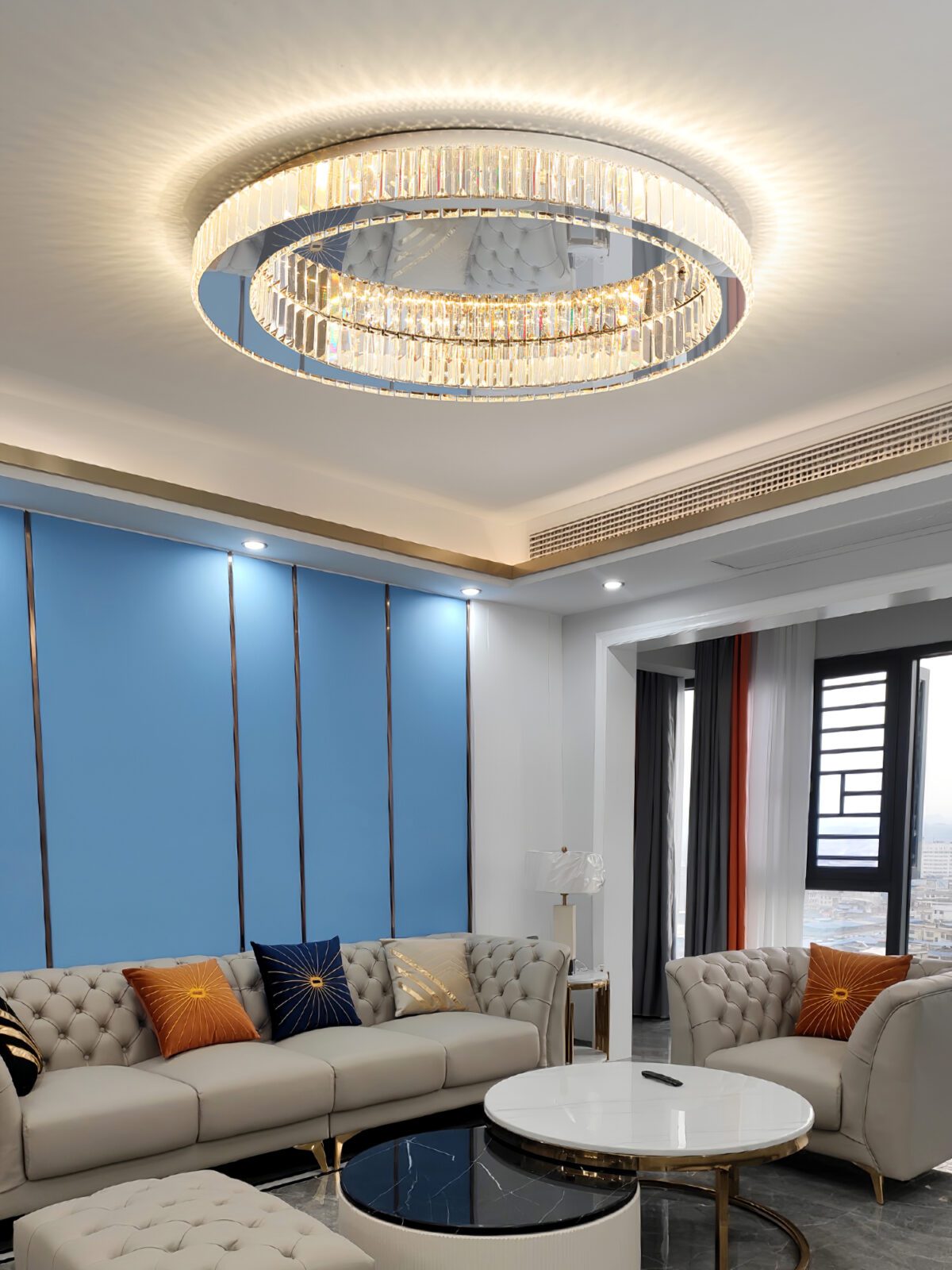 Nolan Mirror Ceiling Light