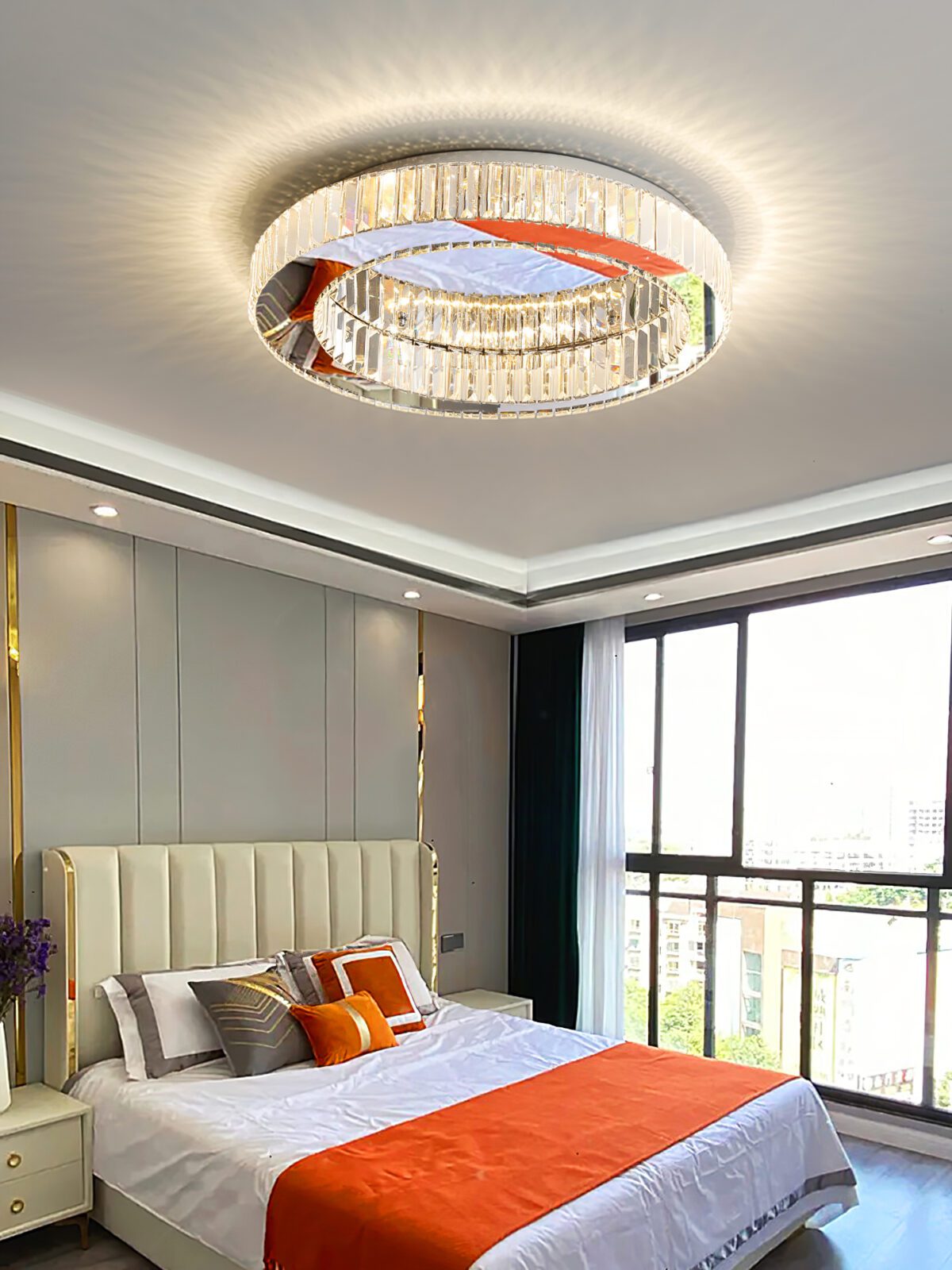 Nolan Mirror Ceiling Light
