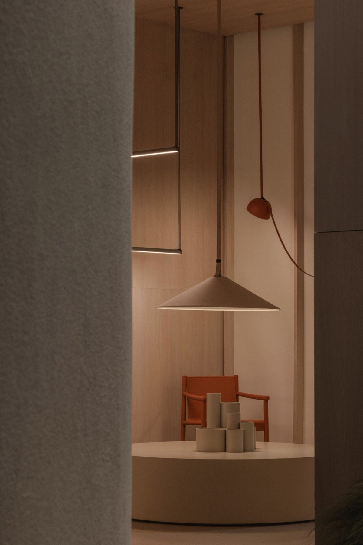 Nomar Canvas Pendant Light – Modern Minimalist LED Hanging Lamp