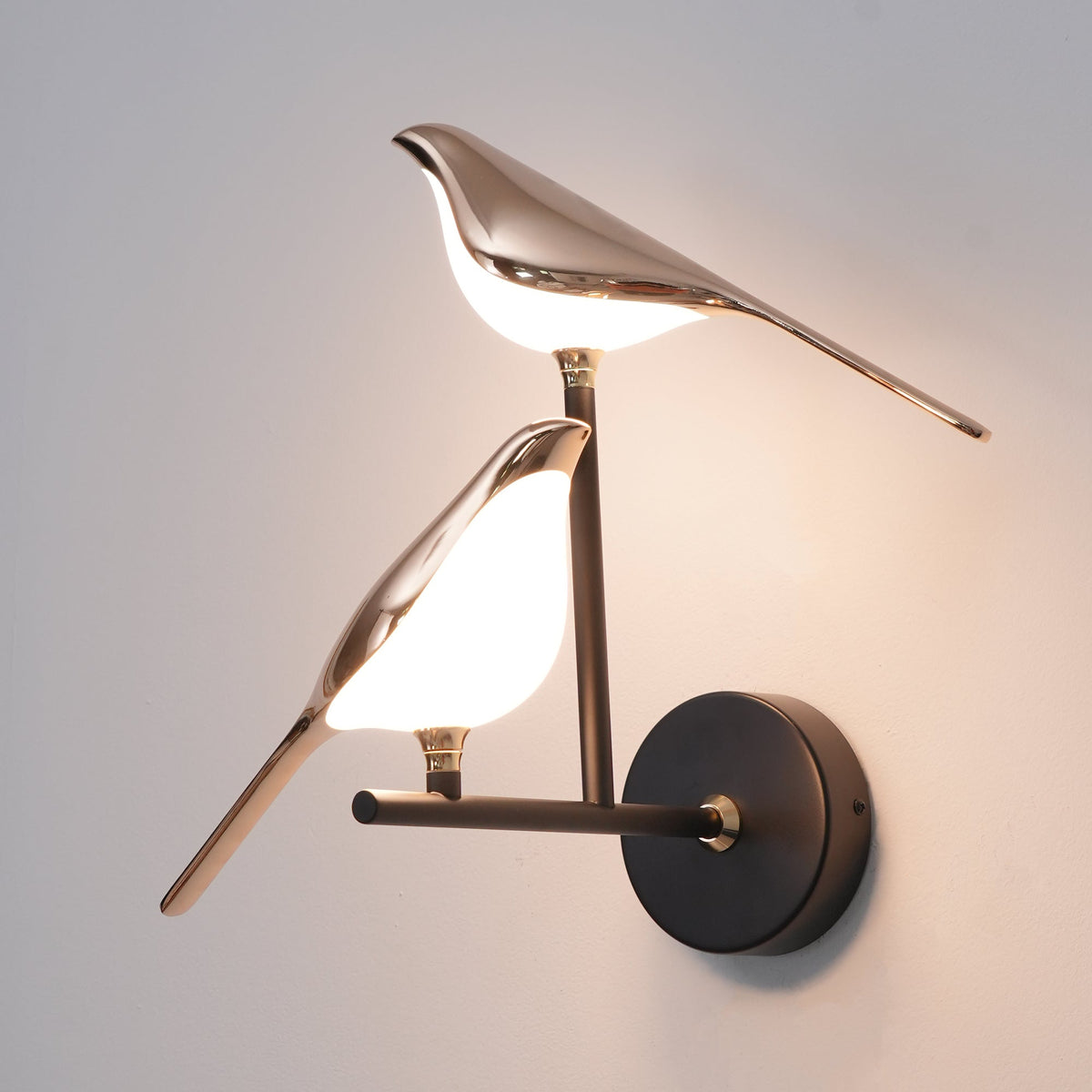 Nomi Plug-In Wall Sconce with Adjustable Bird Accent