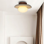 Nordic Wooden Ceiling Lamp