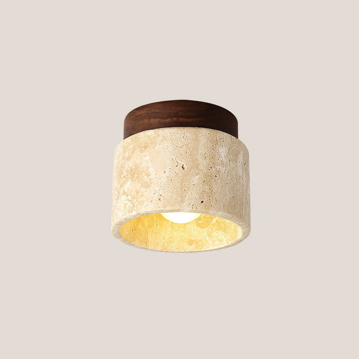 Nordic Wooden Ceiling Lamp