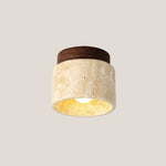 Nordic Wooden Ceiling Lamp