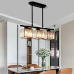 Nordic Multi Head Glass Chandelier