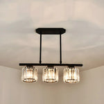 Nordic Multi Head Glass Chandelier