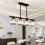 Nordic Multi Head Glass Chandelier