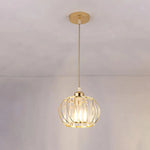 Modern Nordic Simple Globular Glass Pendant Light
