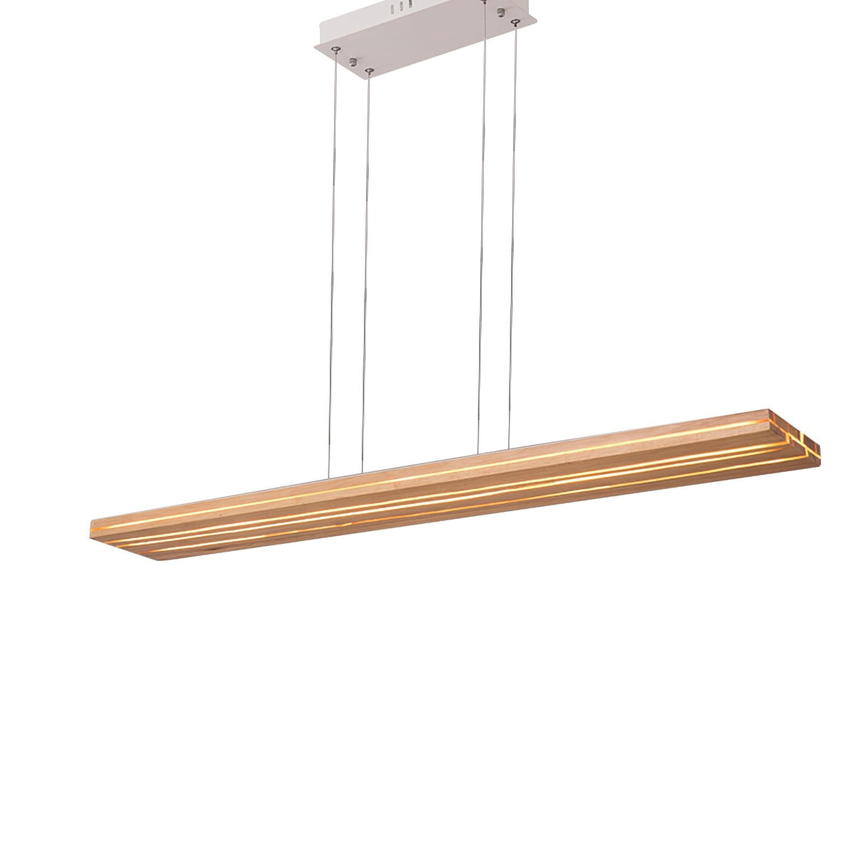 Nordic Cracked Wood Pendant Light