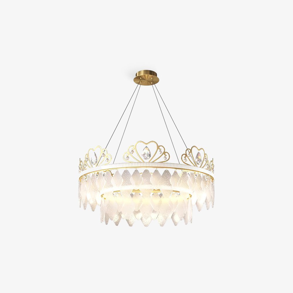 Nordic Crown Crystal Chandelier