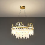 Nordic Crown Crystal Chandelier