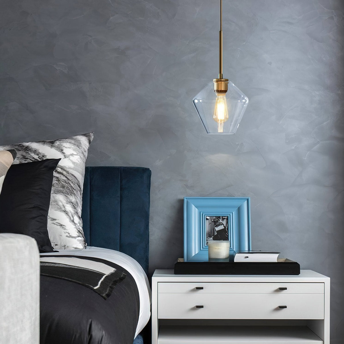 Nordic Glass Decorative Pendant Light