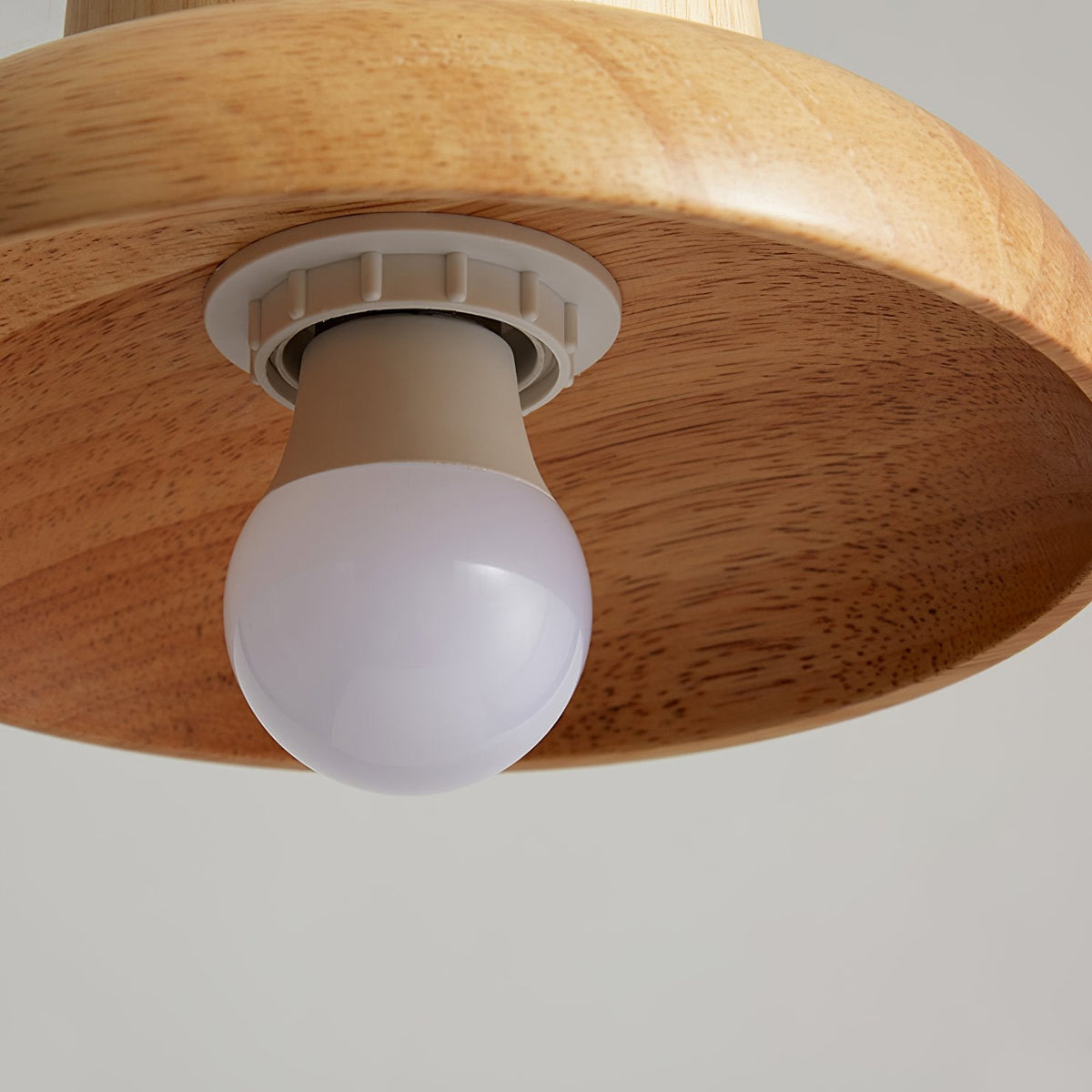Nordic Hat Wood Pendant Lamp