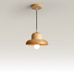 Nordic Hat Wood Pendant Lamp