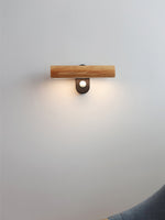 Nordic Minimalist Wood Wall Lamp