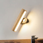 Nordic Minimalist Wood Wall Lamp
