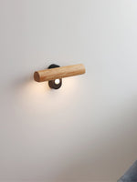 Nordic Minimalist Wood Wall Lamp
