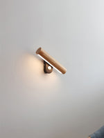 Nordic Minimalist Wood Wall Lamp