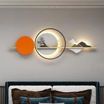 Nordic Mountain Deer Wall Lamp