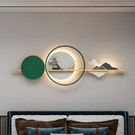 Nordic Mountain Deer Wall Lamp