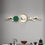 Nordic Mountain Deer Wall Lamp