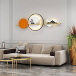 Nordic Mountain Deer Wall Lamp