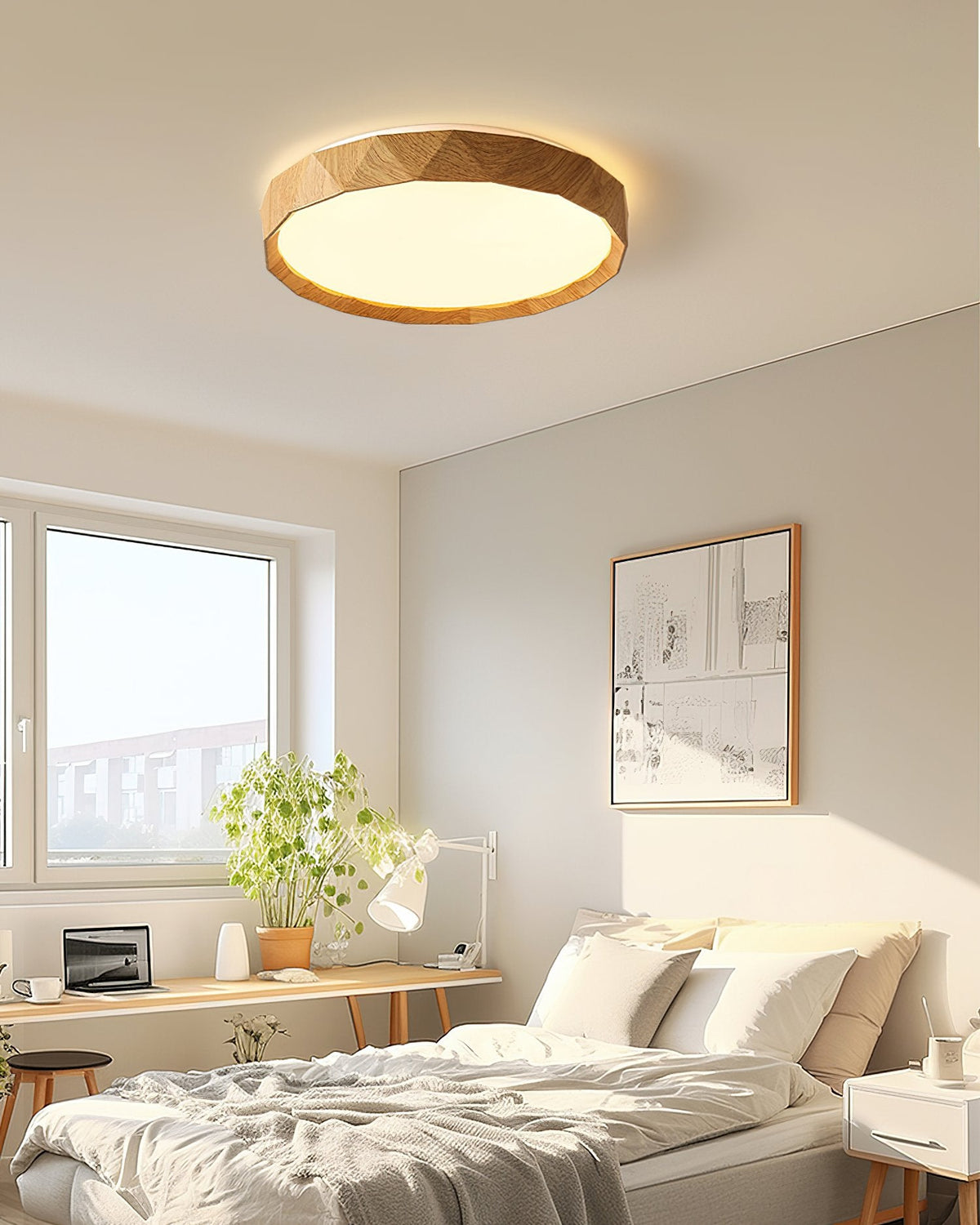 Nordic Prismatic Ceiling Lamp