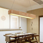 Nordic Rectangle Farmhouse Pendant Light