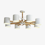 Nordic Tree Branches And Birds Chandelier