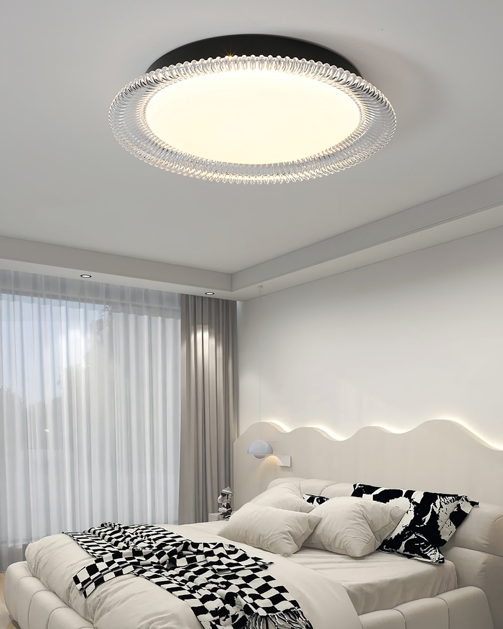 Nordic Water Pattern Ceiling Lamp