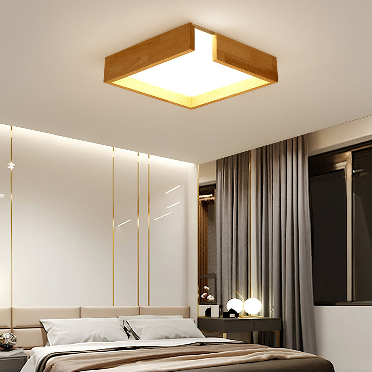 Notched Ceiling Light