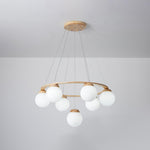 Miira Wood Chandelier