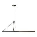 Cercle Trait Linear LED Pendant Light for Kitchen Island and Dining Room