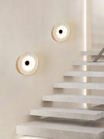 Aurora Travertine Wall Lamp