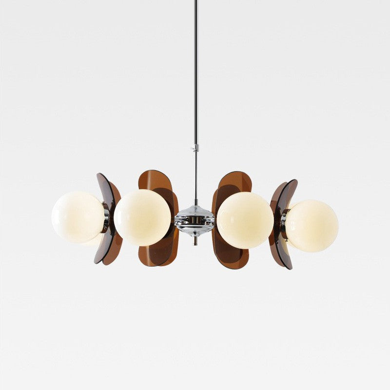 Zen Style Bauhaus Retro Restaurant Chandelier