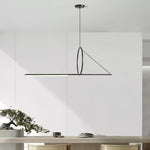Cercle Trait Linear LED Pendant Light for Kitchen Island and Dining Room