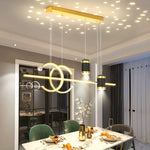 Chandelier Style Table Lamp In The Dining Room