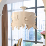 Modern Cream Colored French Style Restaurant Chandelier
