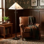 Obel Prism Floor Lamp – Modern Sculptural Alabaster Floor Light