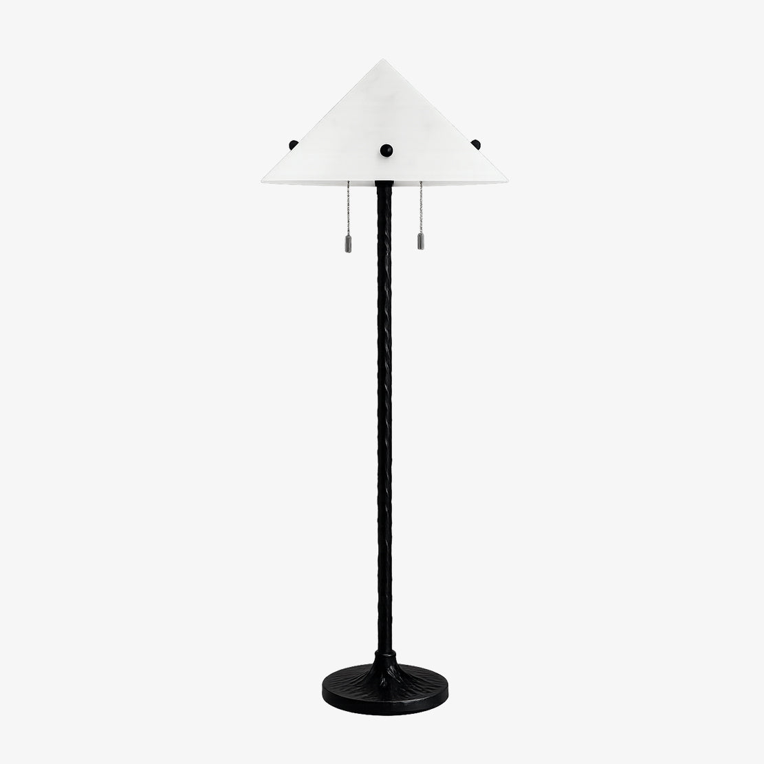Obel Prism Floor Lamp – Modern Sculptural Alabaster Floor Light