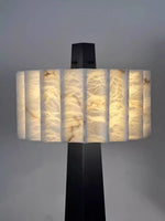 Obelisk Alabaster Floor Lamp – Sculptural Modern Lighting