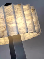 Obelisk Alabaster Floor Lamp – Sculptural Modern Lighting