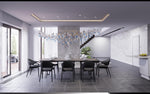 Ocean Drift Hand-Blown Glass Chandelier for Modern Interiors