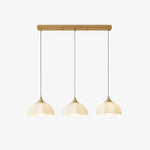Octagonal Glass Bowl Chandelier
