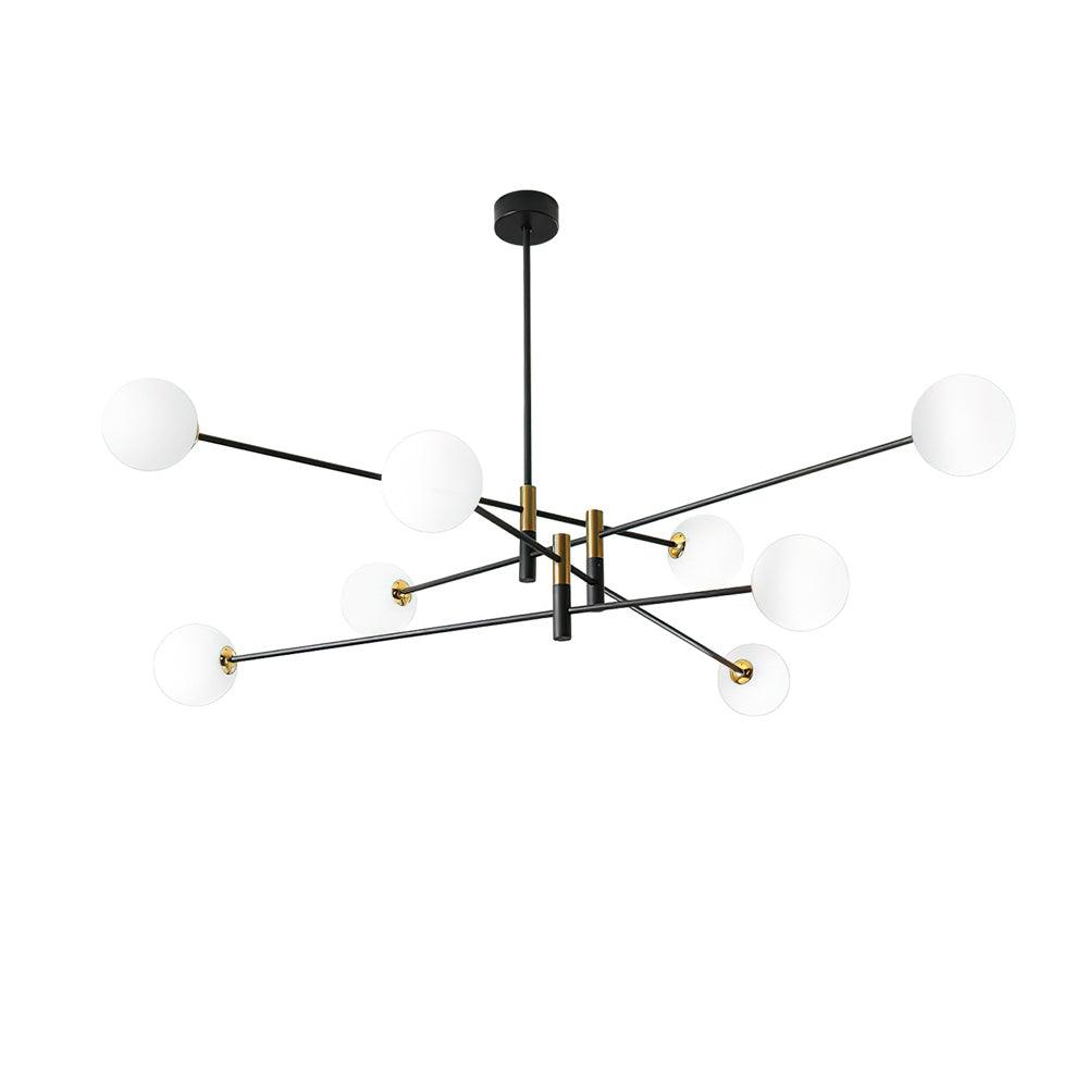 octagonal-ball-chandelier