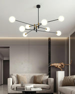 octagonal-ball-chandelier