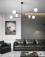 octagonal-ball-chandelier
