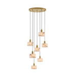 Odyssey Alabaster Pendant Light – Natural Stone & Brass Modern Hanging Lamp